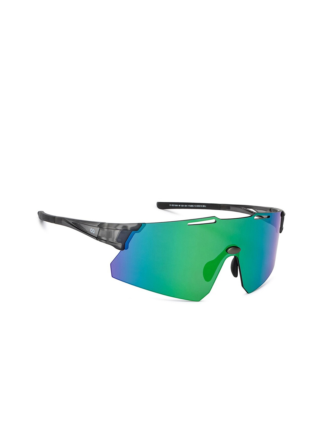 

Lenskart Boost Unisex Wayfarer Sunglasses with UV Protected Lens, Green