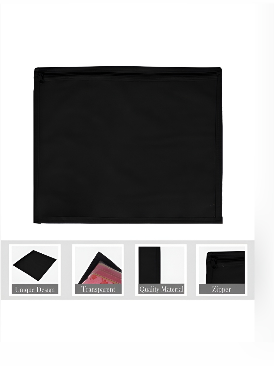 

Kuber Industries Black 24 Pieces Saree Cover Organisers
