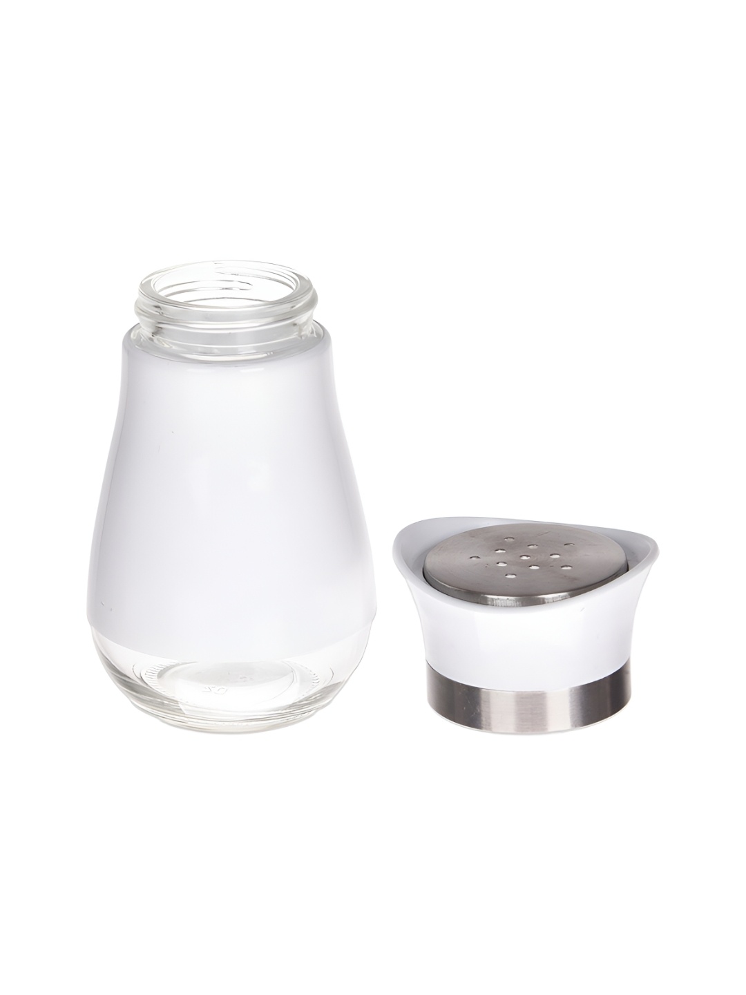 

Kuber Industries Set of 3 Multi-Utility Salt Shaker Organisers, White