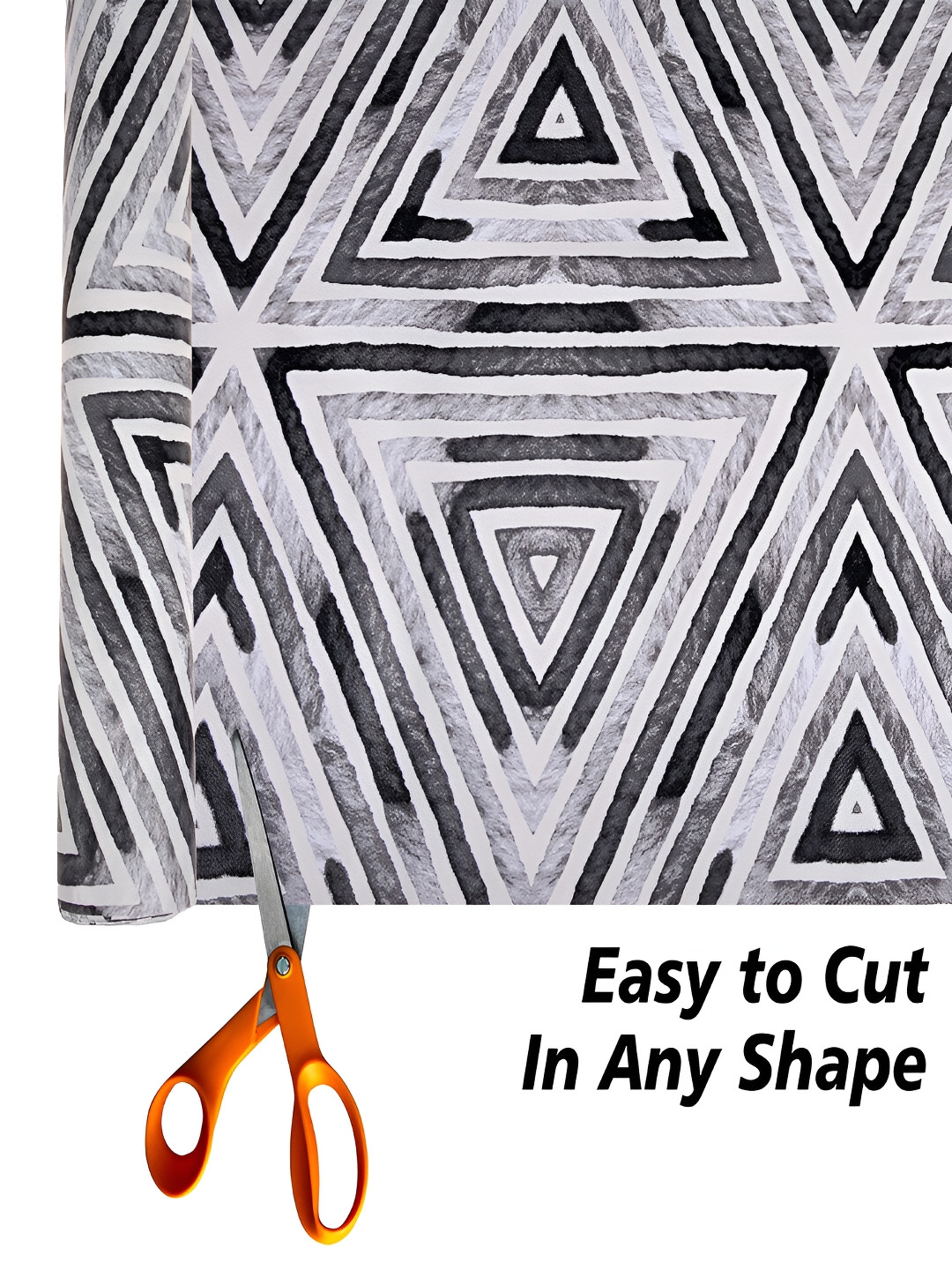 

Kuber Industries Grey & White 2 Pieces Shelf Liner Organisers