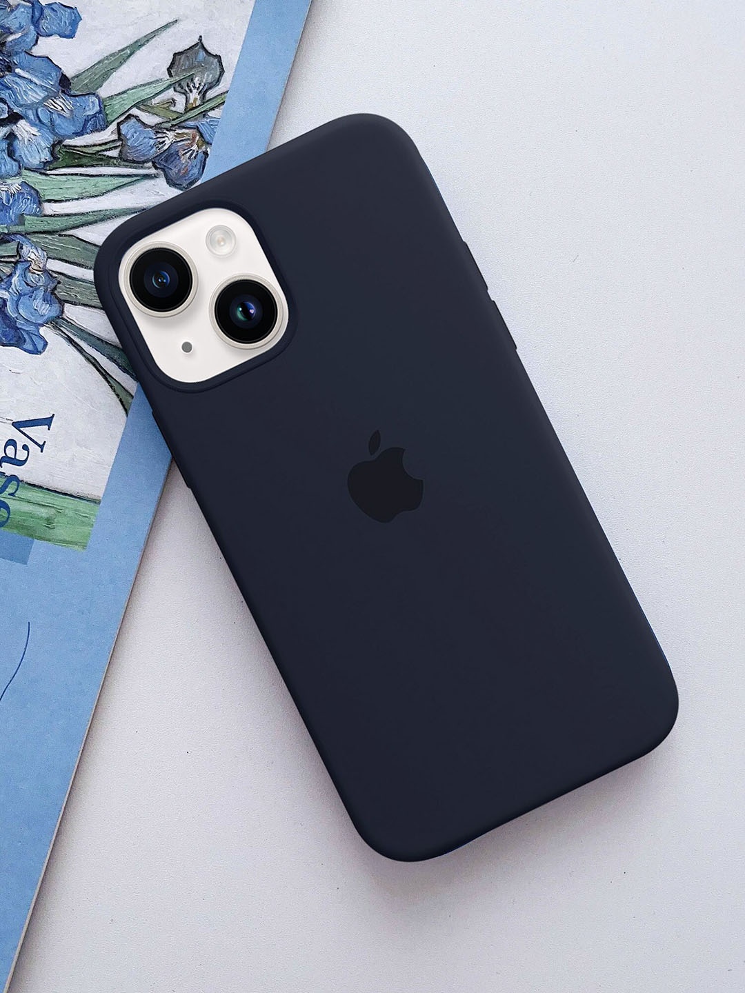 

TREEMODA iPhone 15 Mobile Back Case, Navy blue