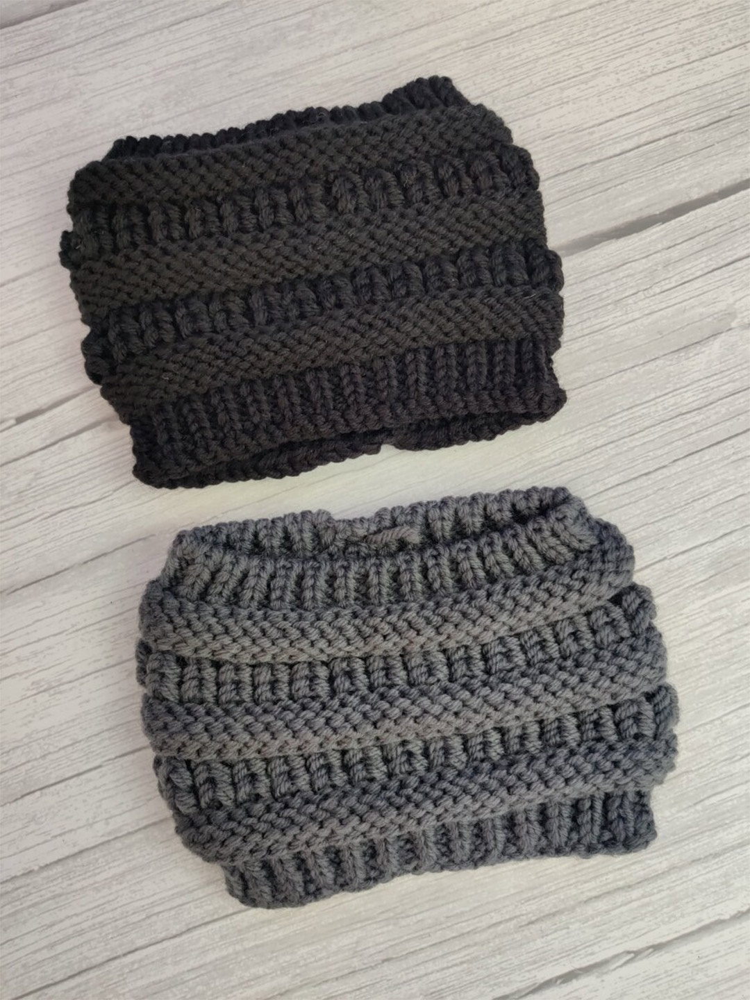 

EL REGALO Women Pack Of 2 Self Design Chill Wrap Headband, Black