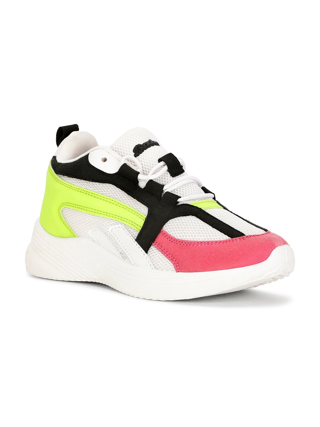 

Bata Women WONDER Colourblocked Sneakers, Off white