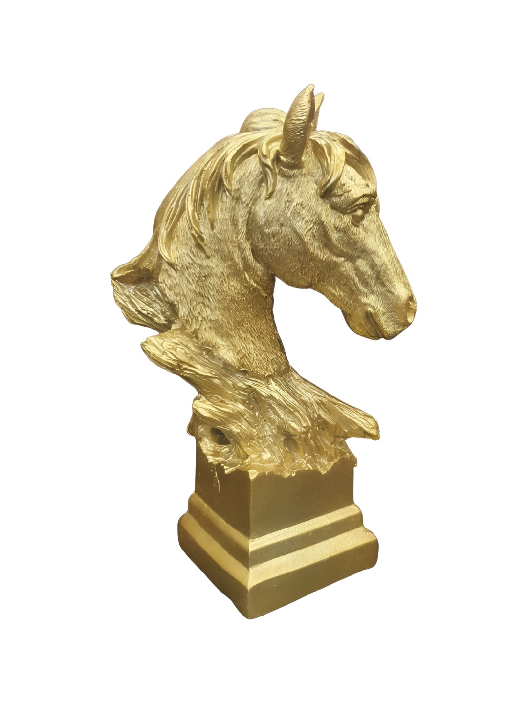 

Satyam Kraft Gold Toned Figurine Showpiece
