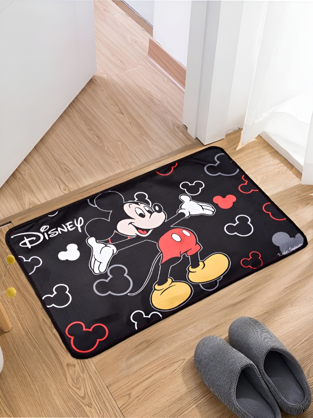 

Kuber Industries Pack of 3 Disney Printed Door Mats, Multi