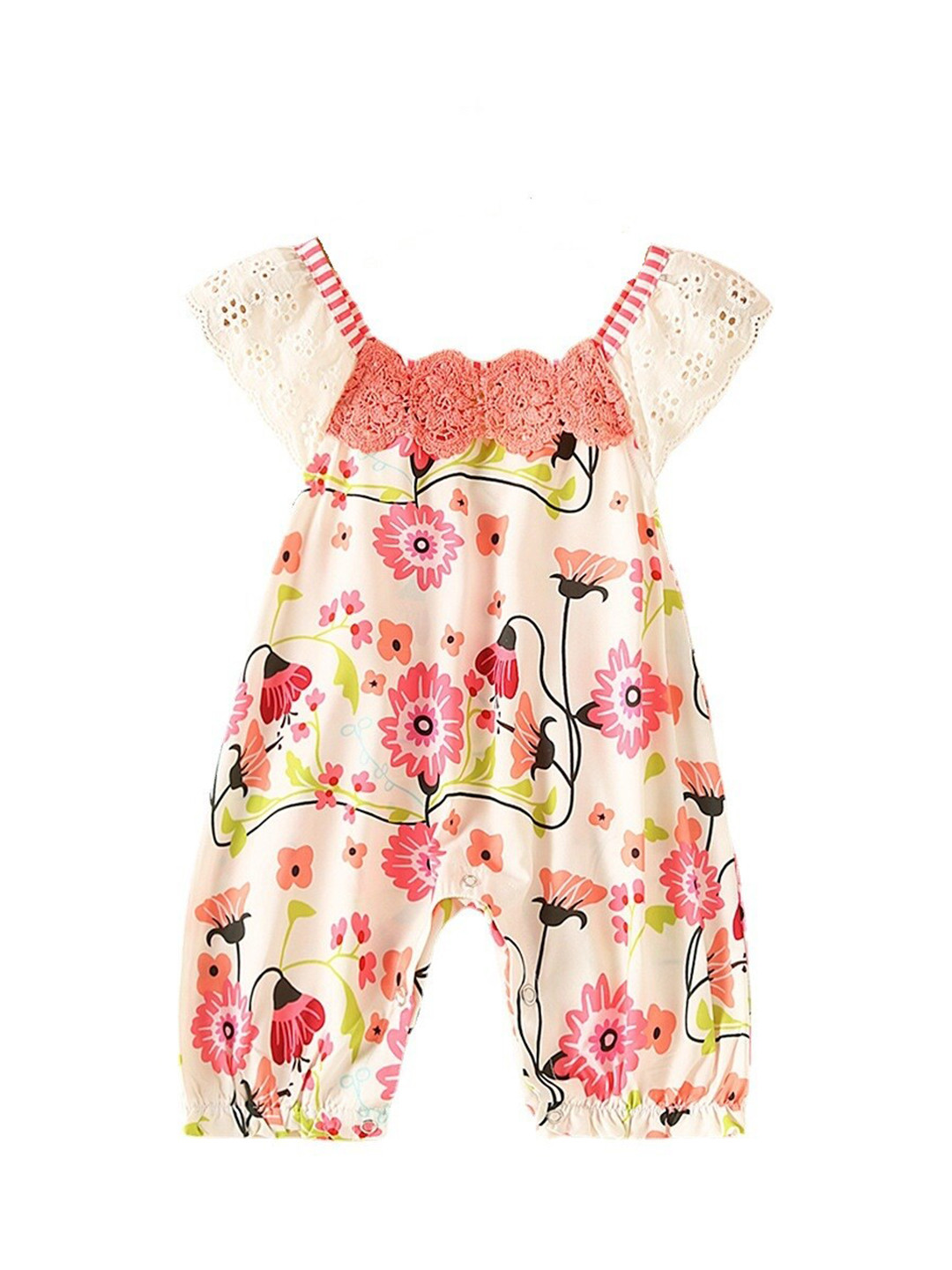 

StyleCast Infant Girls Pink Printed Romper