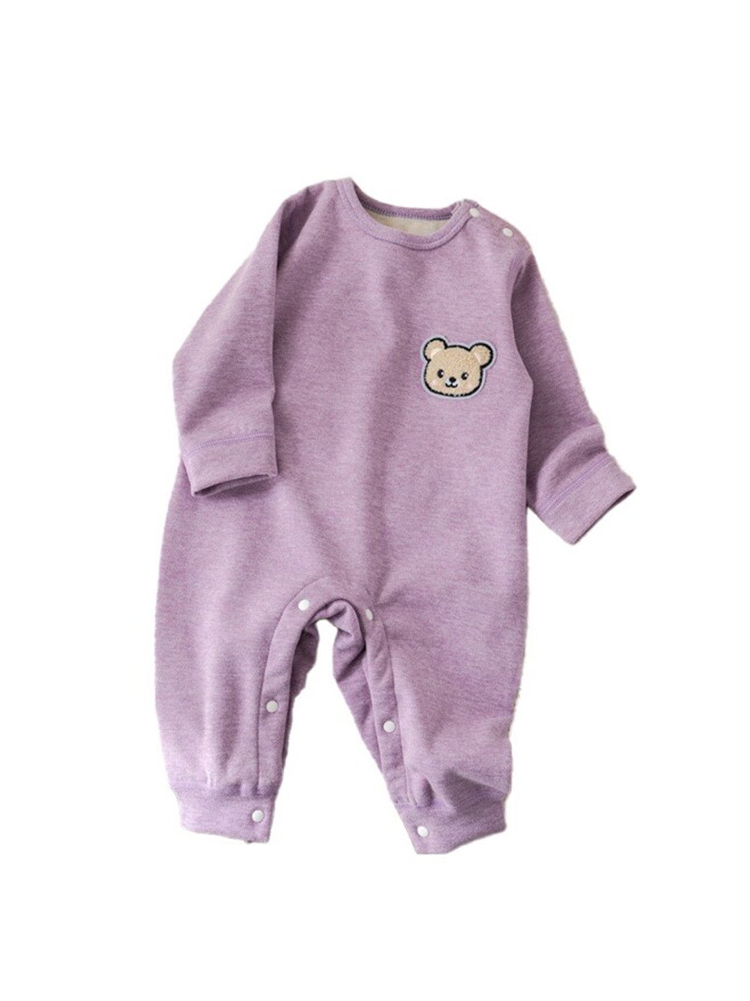 

StyleCast Infant Girls Purple Cotton Romper