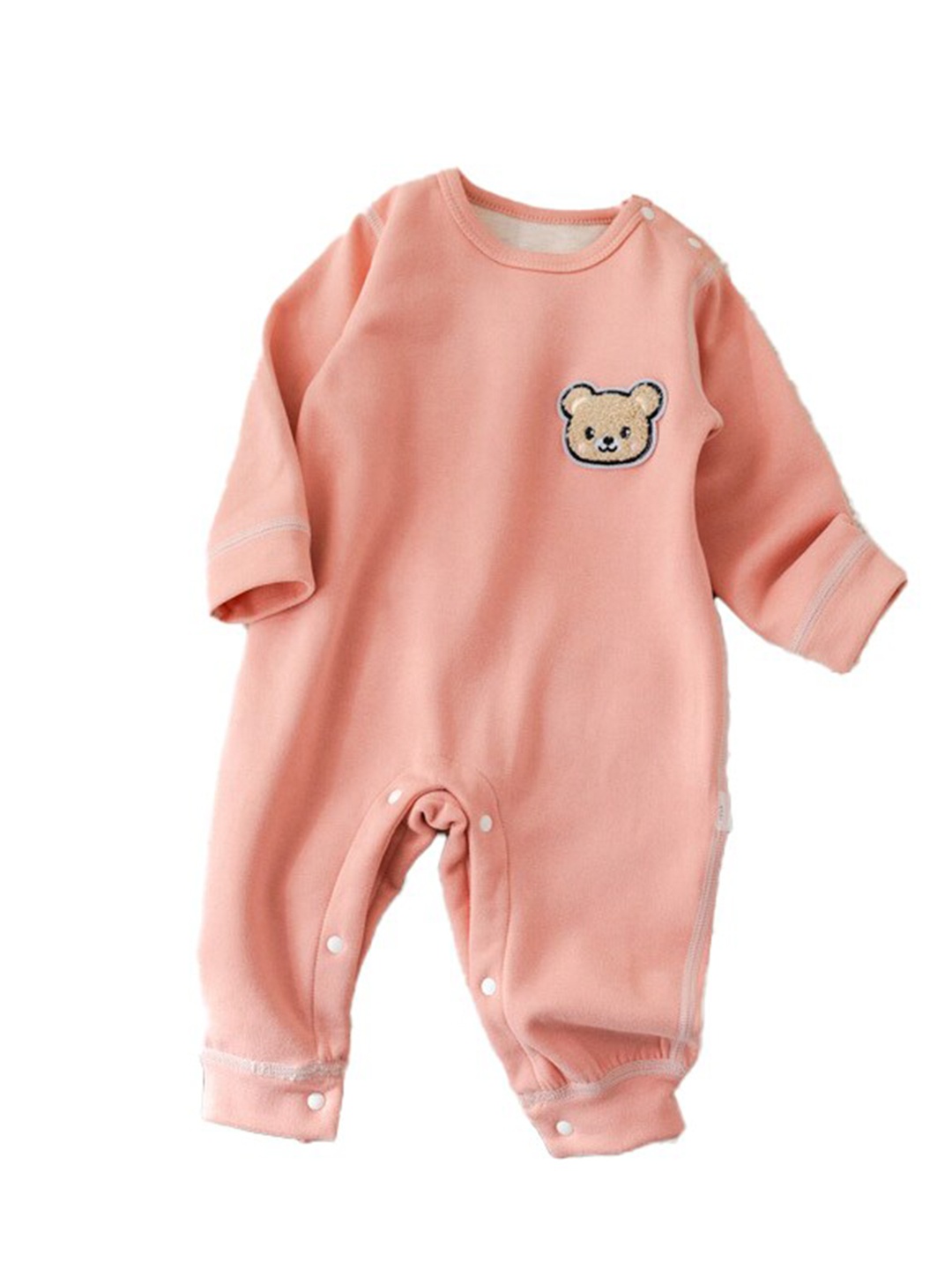 

StyleCast Infant Girls Pink Cotton Romper