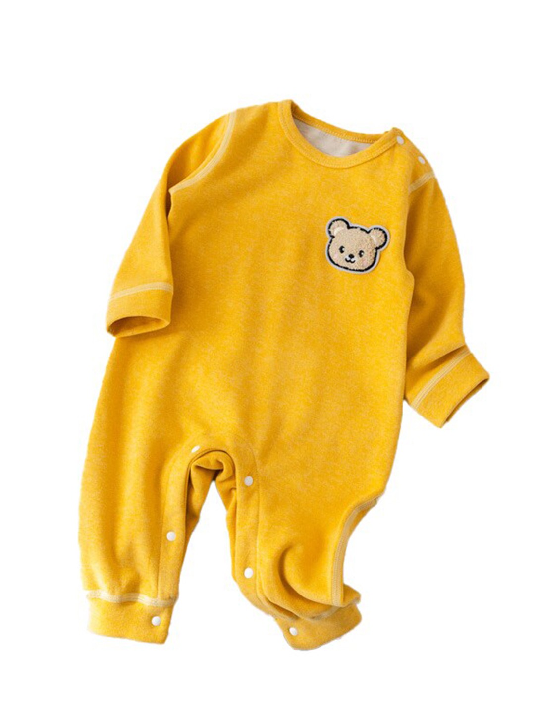 

StyleCast Infant Boys Yellow Cotton Romper