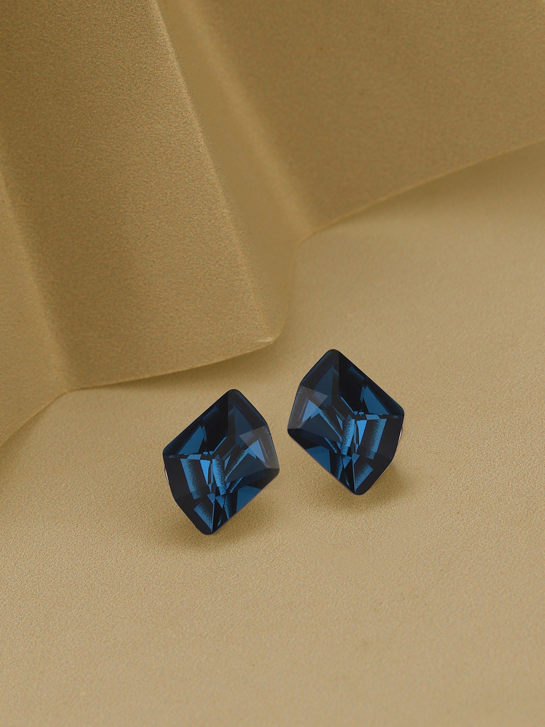 

Carlton London Silver-Plated Contemporary Stud Earrings