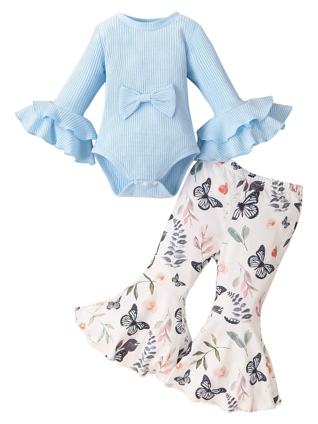 

StyleCast Girls Blue Top with Leggings