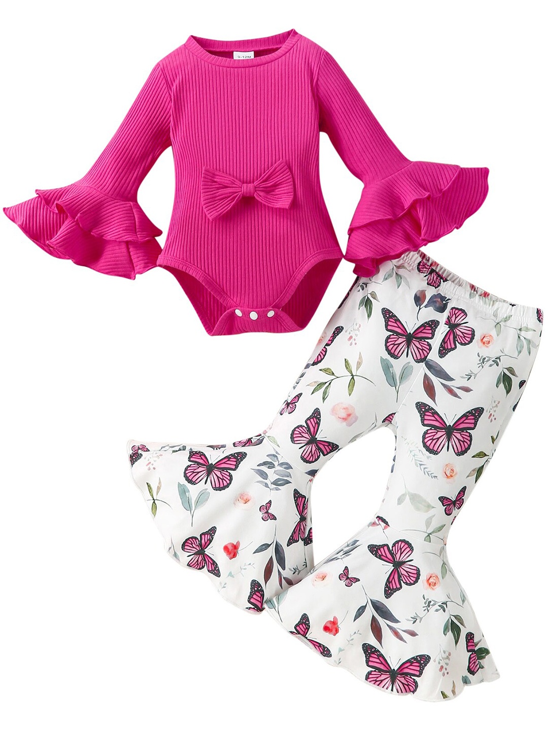 

StyleCast Infant Girls Fuchsia Leotard with Trousers