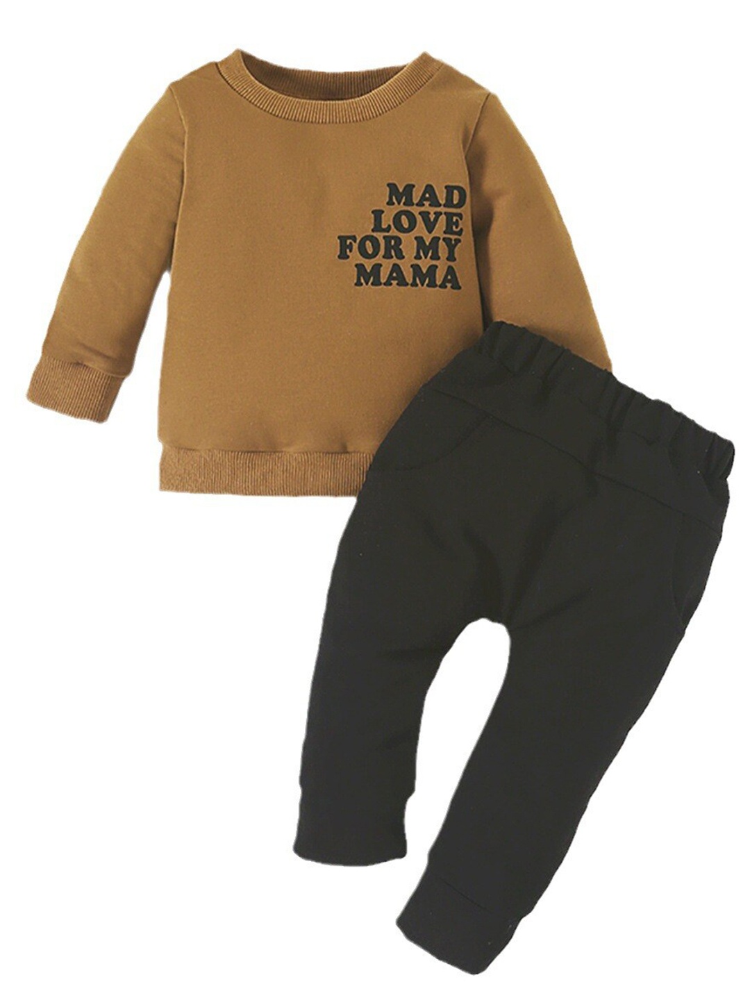 

StyleCast Boys Brown Sweatshirt with Joggers