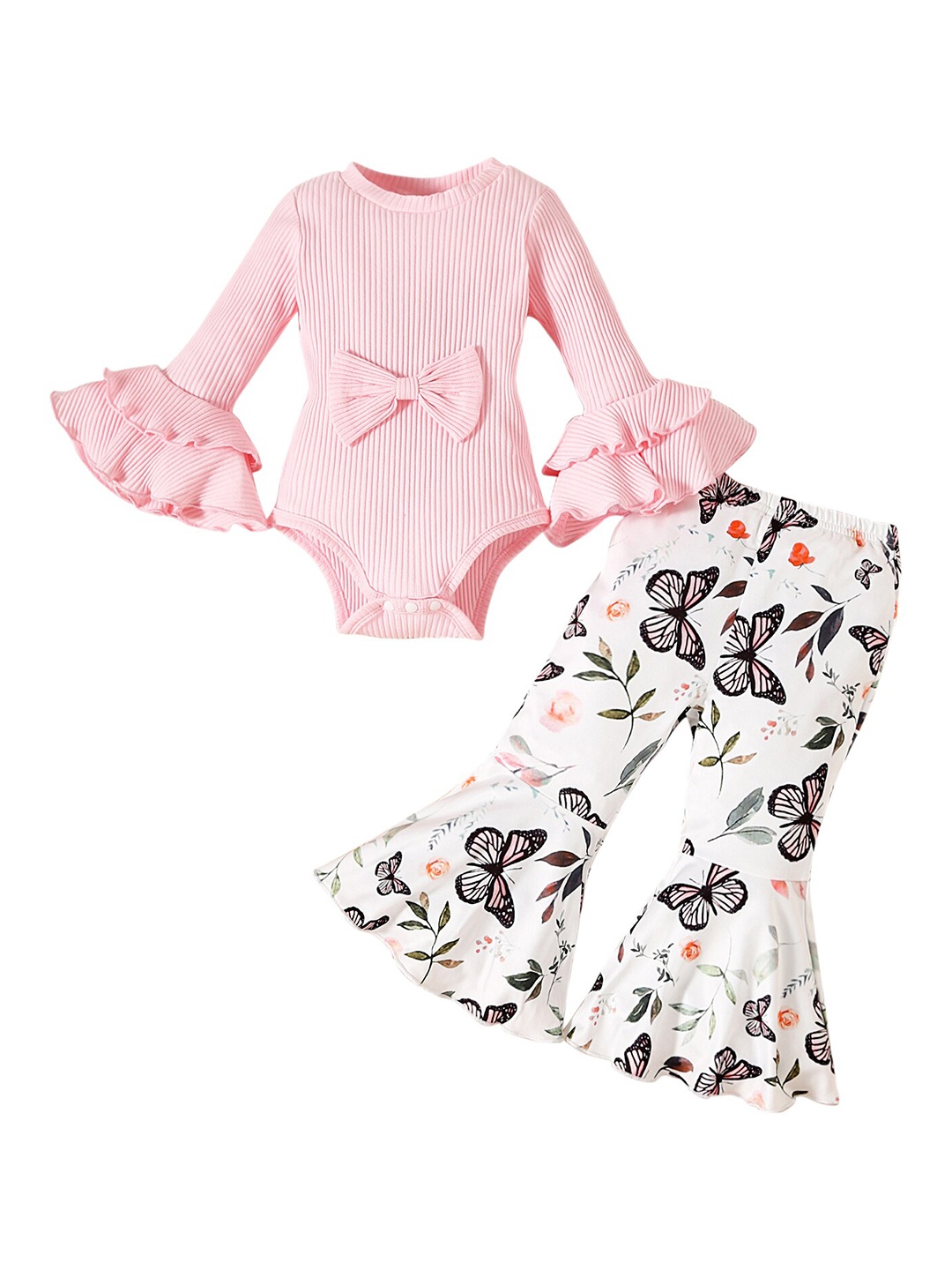 

StyleCast Infant Girls Pink Leotard With Trousers