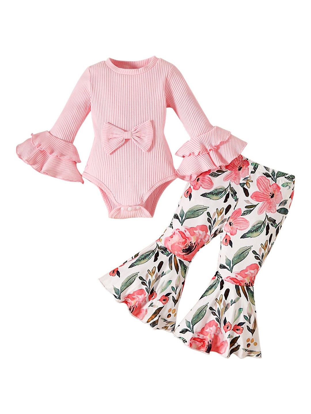 

StyleCast Infant Girls Pink Leotard With Trousers