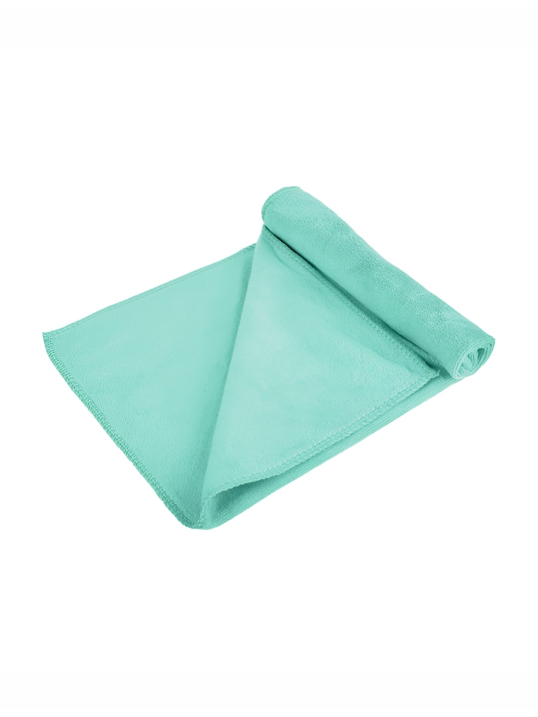 Kuber Industries 5 Pieces Green 400 GSM Microfiber Kitchen Towels