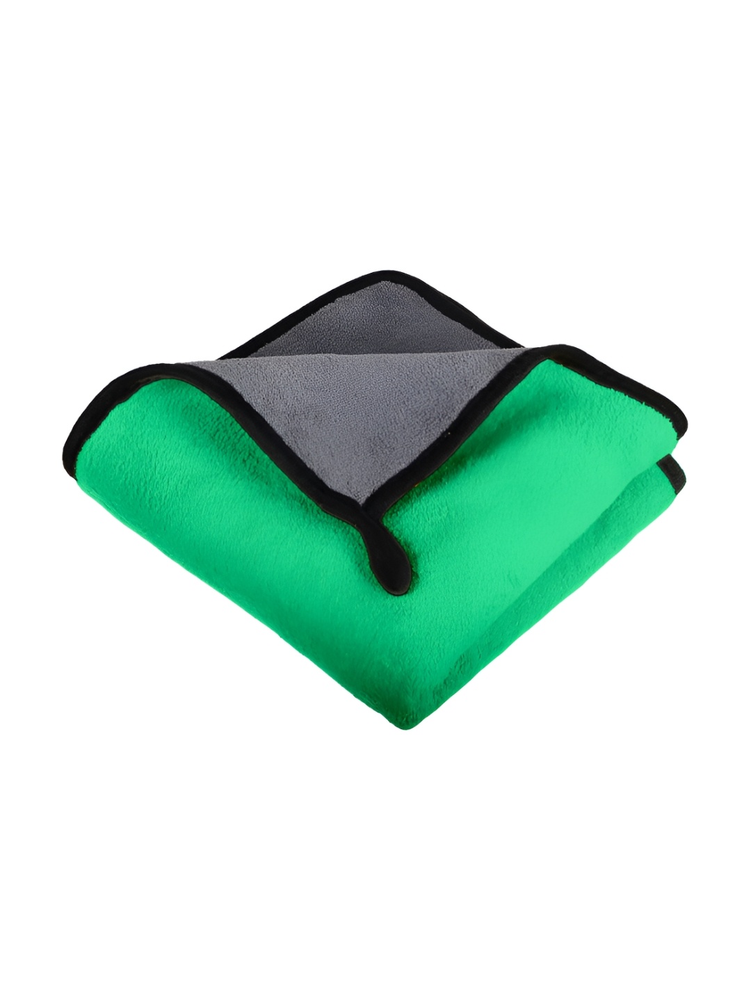 

Kuber Industries 5 Pieces Green 400 GSM Microfiber Kitchen Towels With Hanging Loop