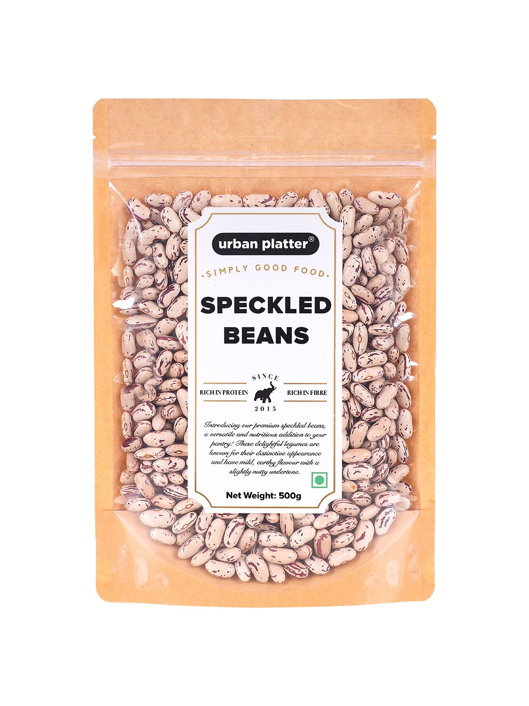 

URBAN PLATTER Speckled Beans- 500g, Beige