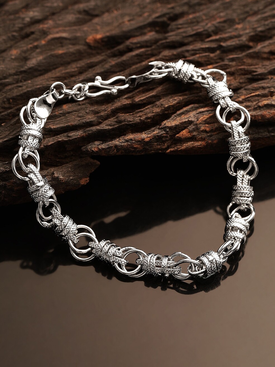 

Roadster Silver-Plated Wraparound Bracelet