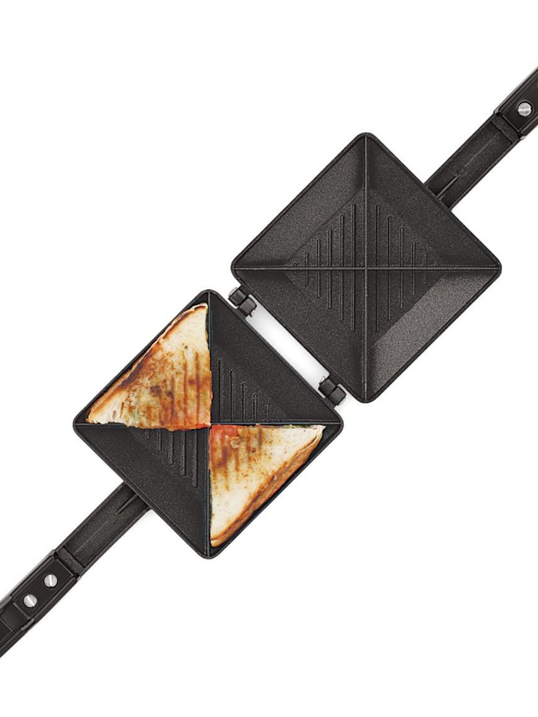 

MAGNUS Black Aluminum Non Stick Sandwich Maker