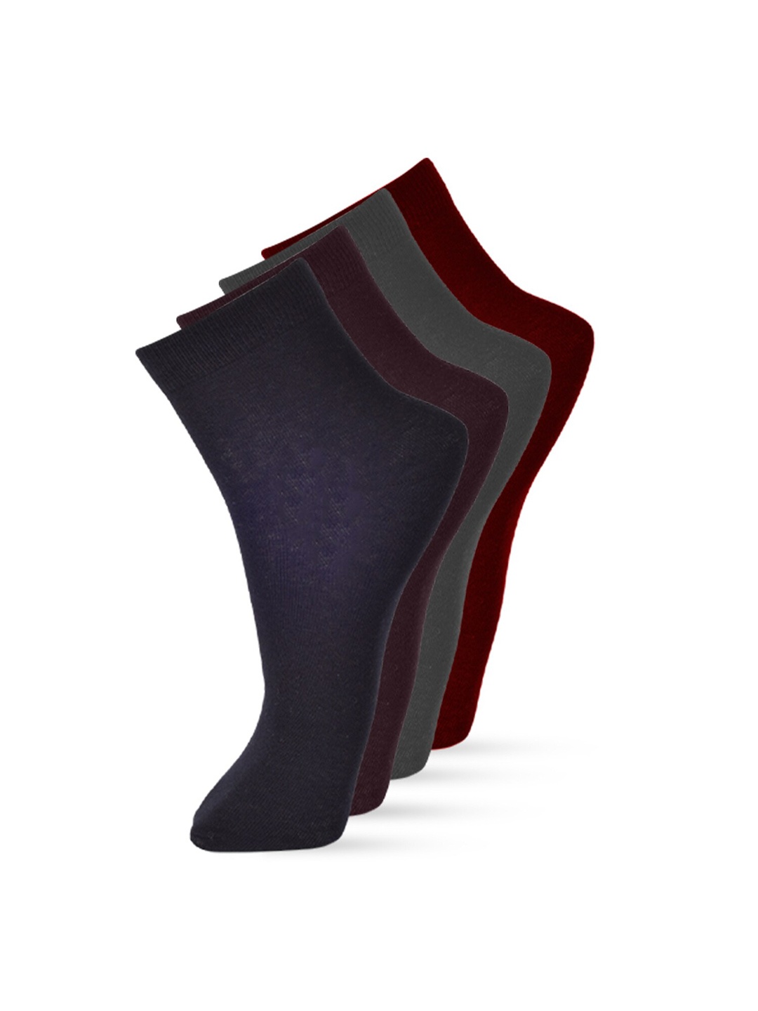 

VIP Men Pack Of 5 Cotton Ankle Length Socks, Navy blue