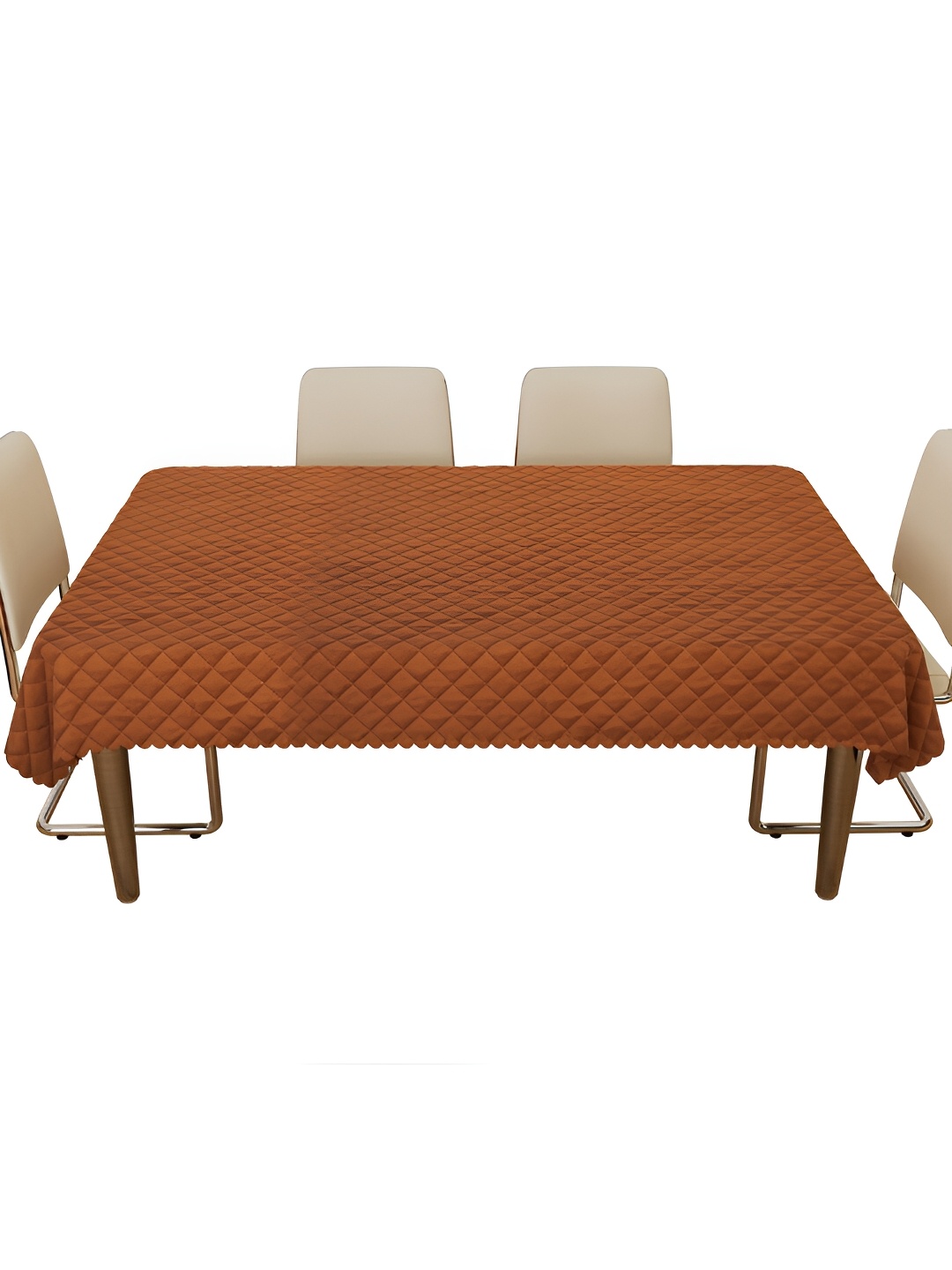 

Kuber Industries Brown 5 Pieces Table Cover