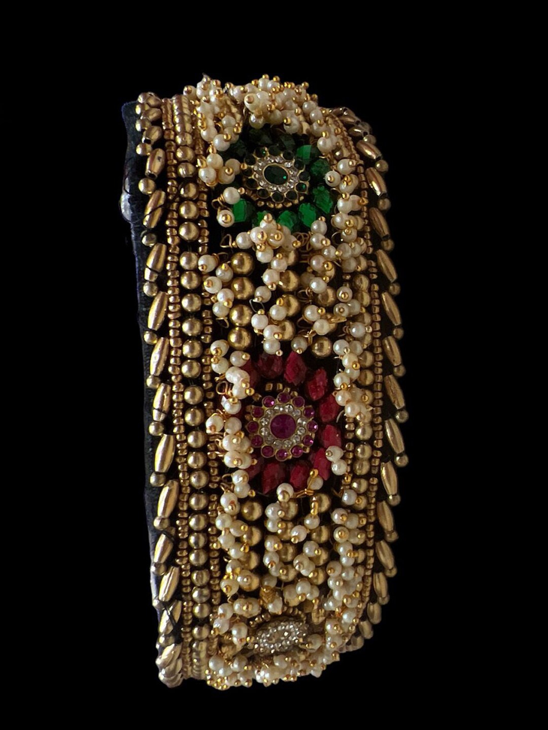 

Krelin Bharatanatyam Kunjalam Braid Hair Extension, Gold