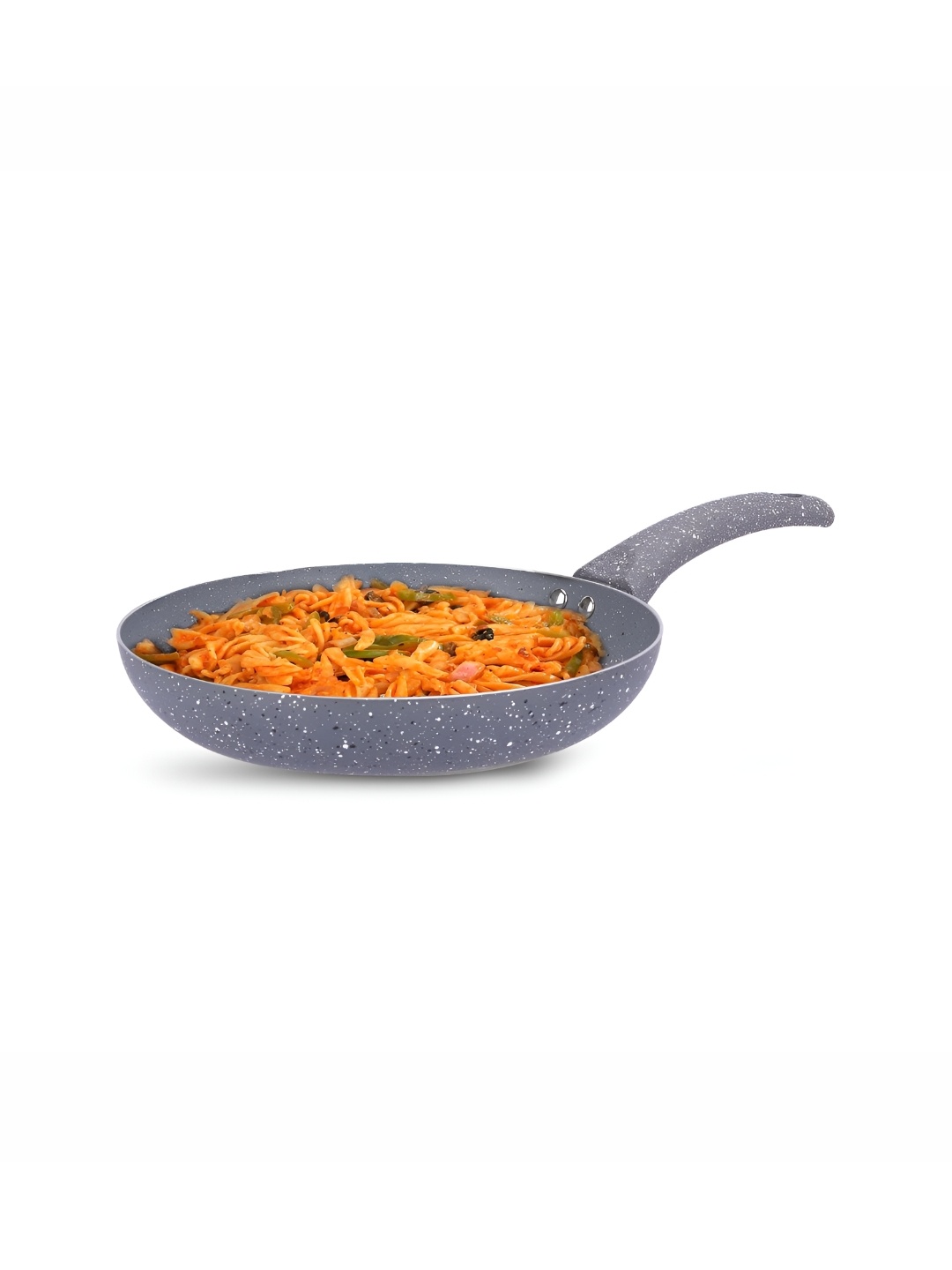 

USHA SHRIRAM Grey Aluminium Dishwasher Safe Frying Pan