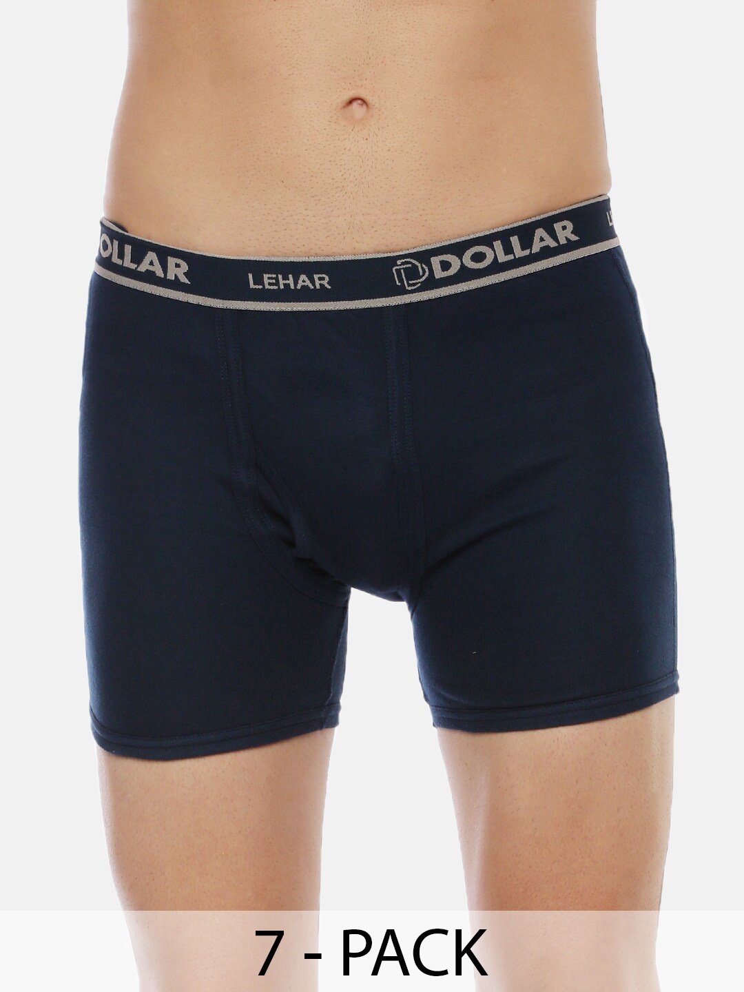 

Dollar Pack Of 7 Lehar Combed Cotton Trunks MLHTR-02-PO7-ASST2, Assorted