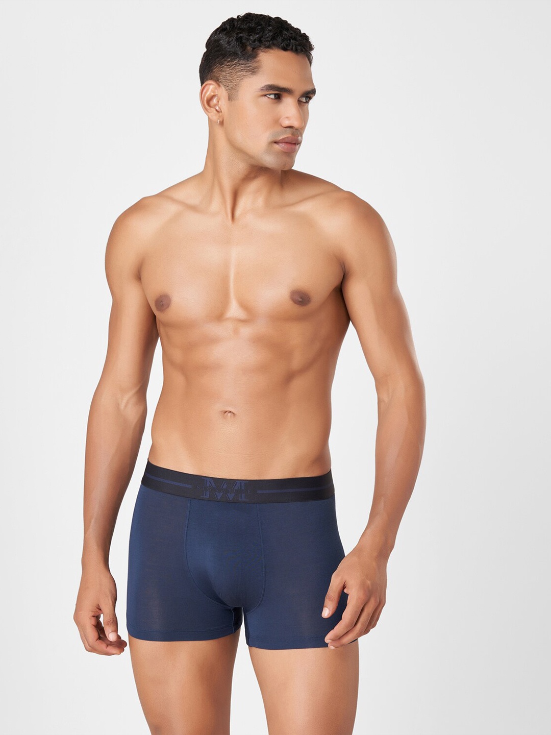 

Macroman M-Series Mid Rise Moisture Wicking Trunk 8903978392240, Navy blue