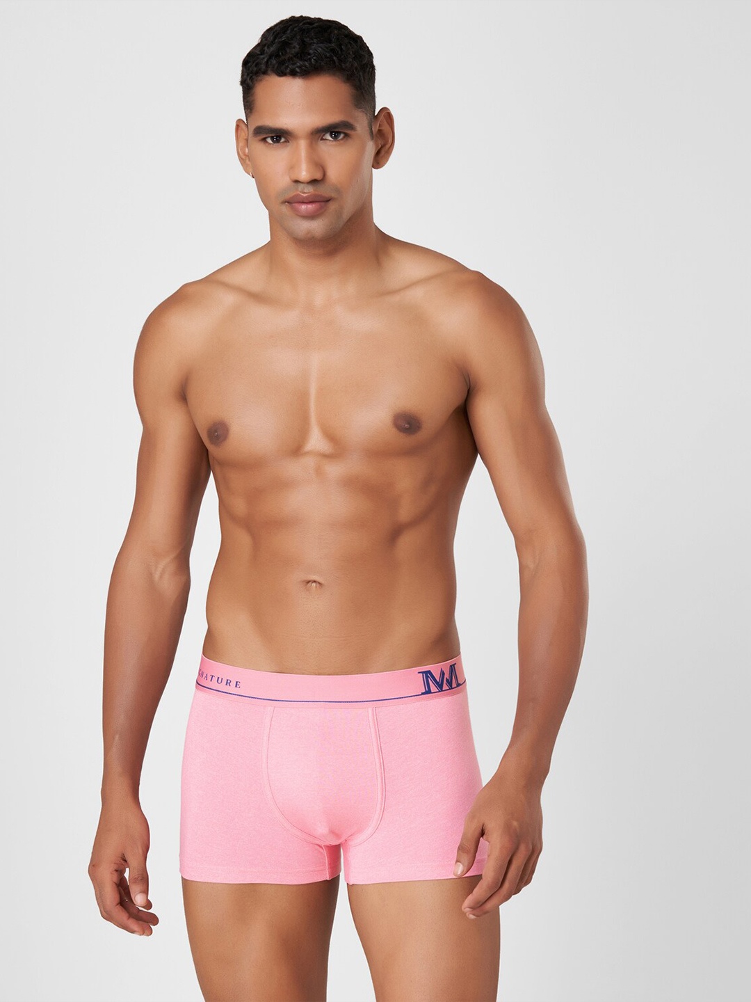 

Macroman M-Series Mid Rise Ultra Soft Trunks 8903978391458, Pink