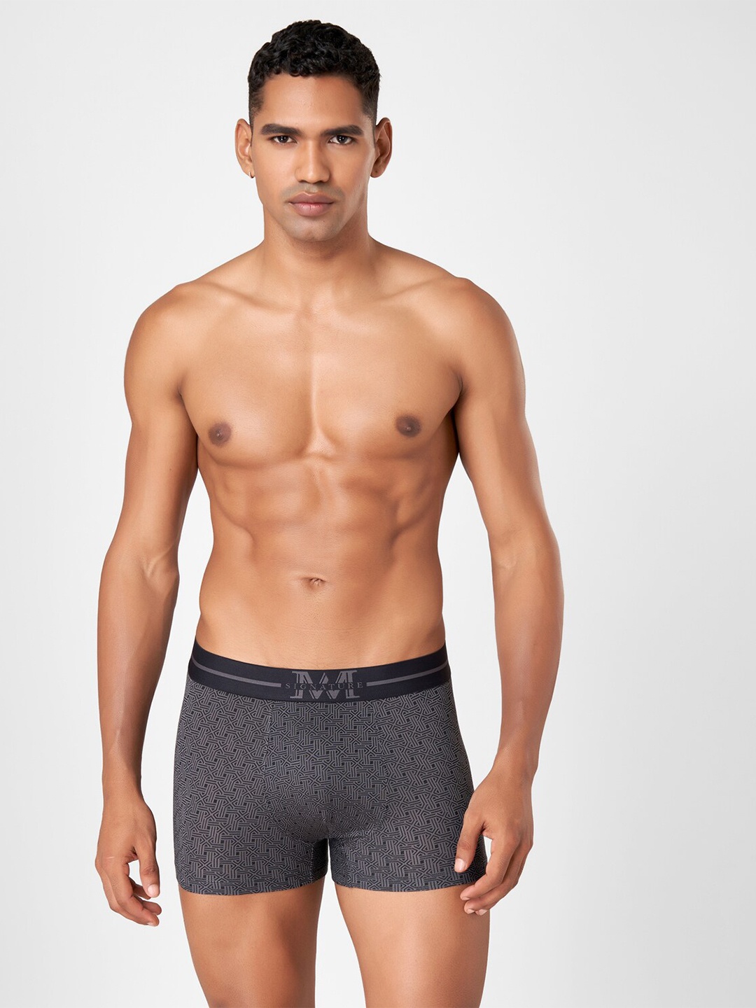 

Macroman M-Series MW Signature Printed Breathable Trunk 8903978392684, Black