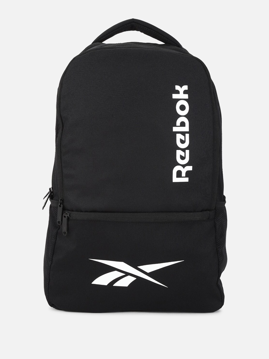 

Reebok Kids Brand Logo Printed Backpacks, Black