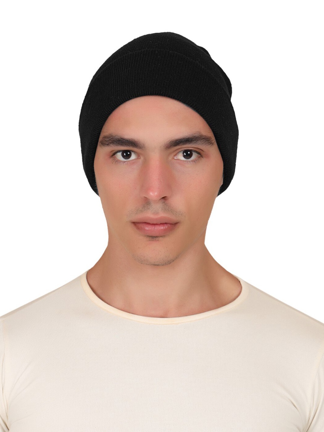 

Model Men Acrylic Beanie, Black