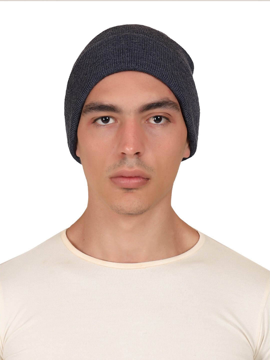 

Model Men Acrylic Beanie, Grey