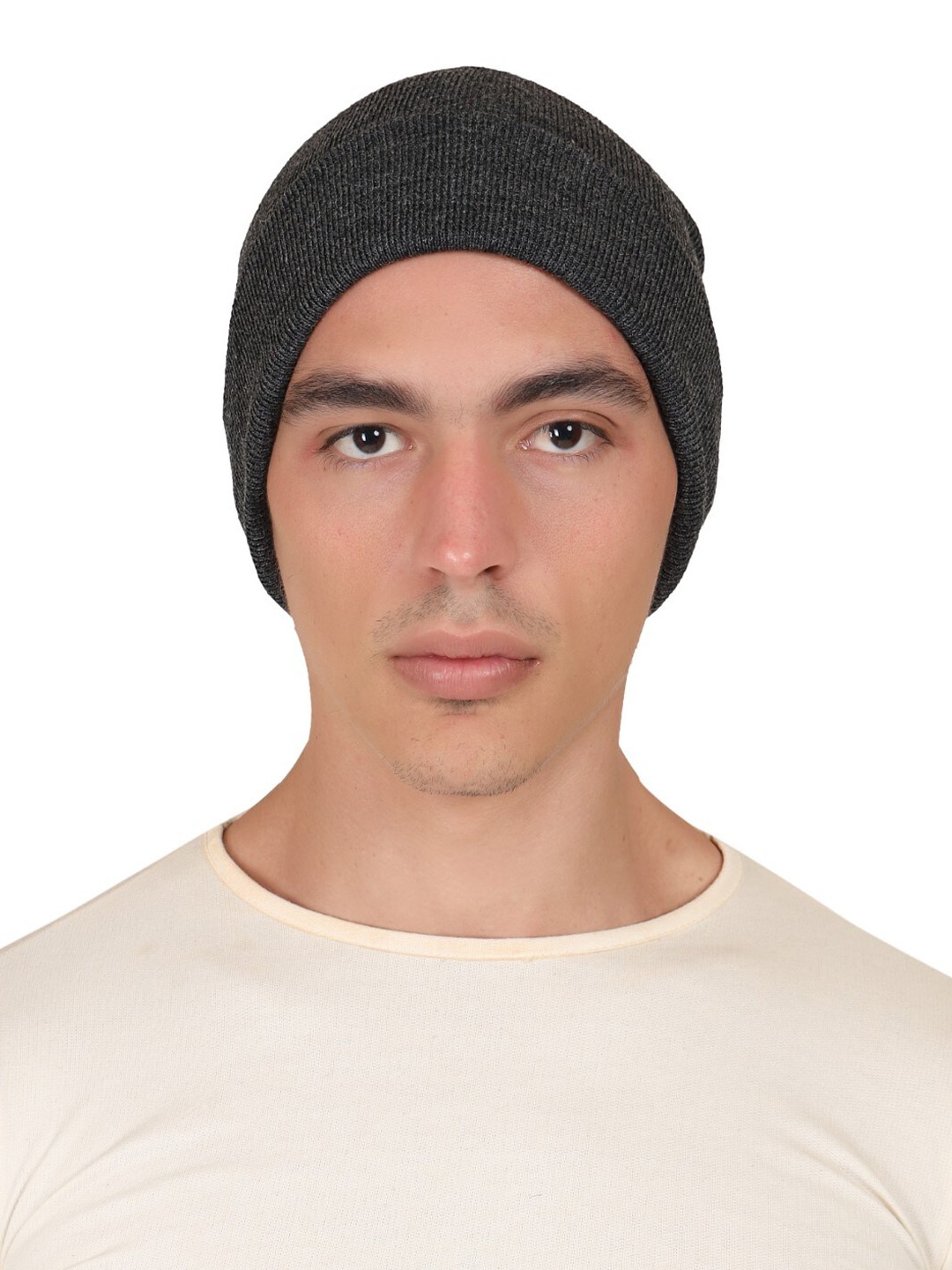 

Model Men Acrylic Beanie, Grey