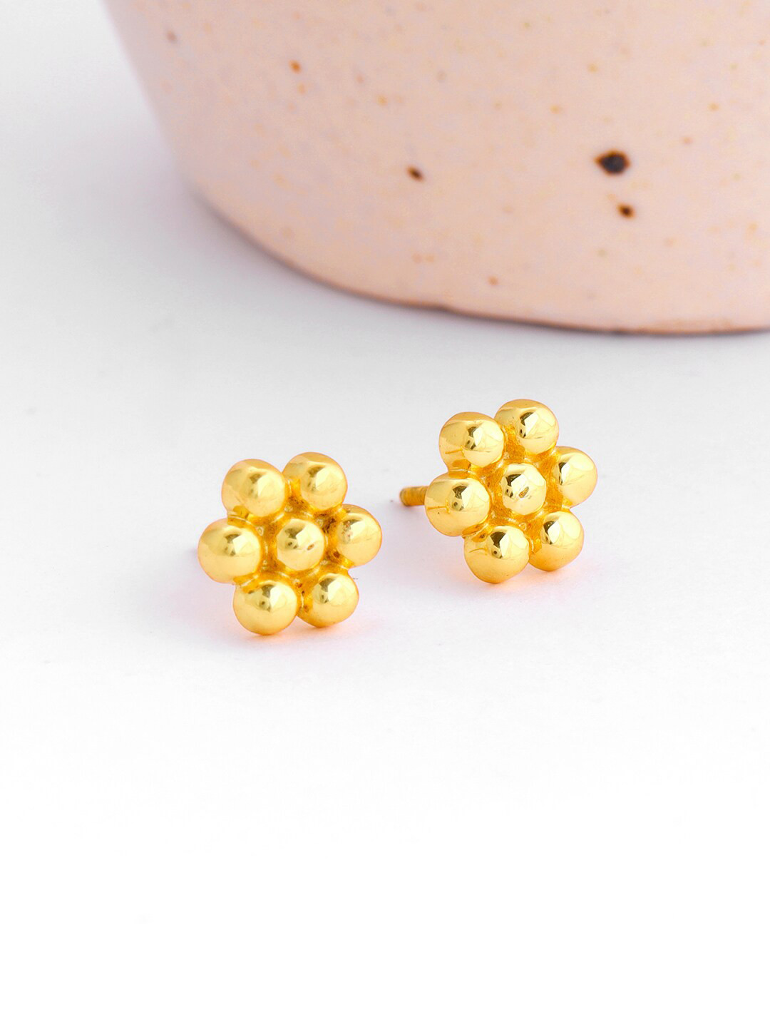

GIVA 925 Sterling Silver Gold-Plated Studs Earrings