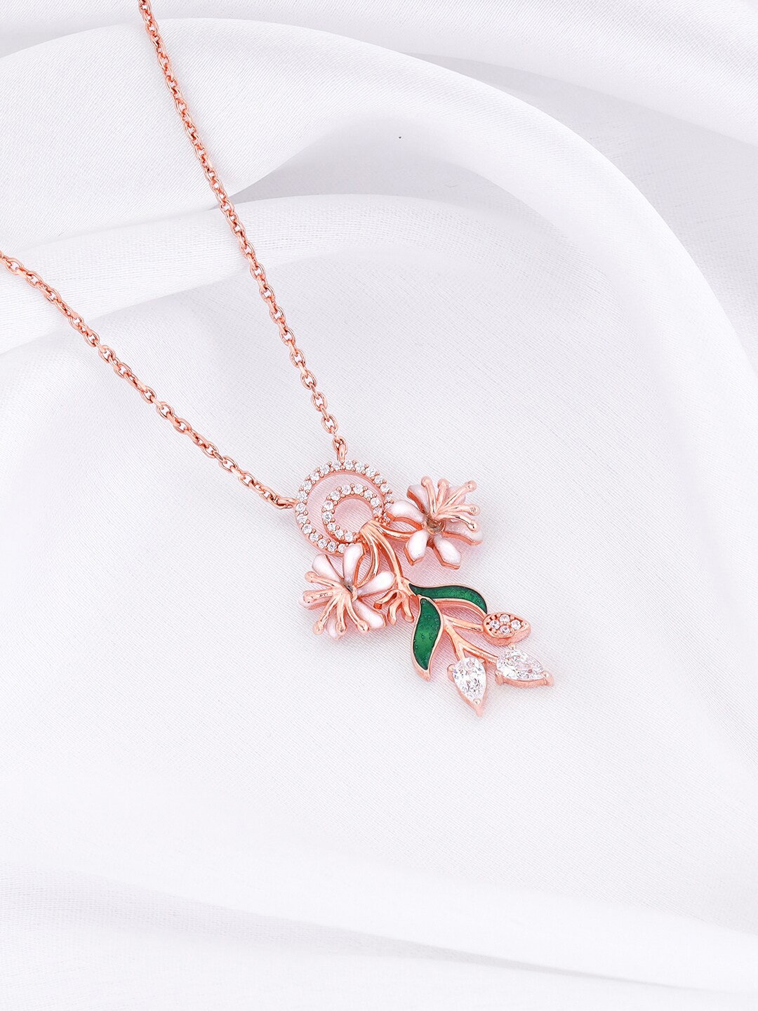 

GIVA Rose Gold-Plated Necklace