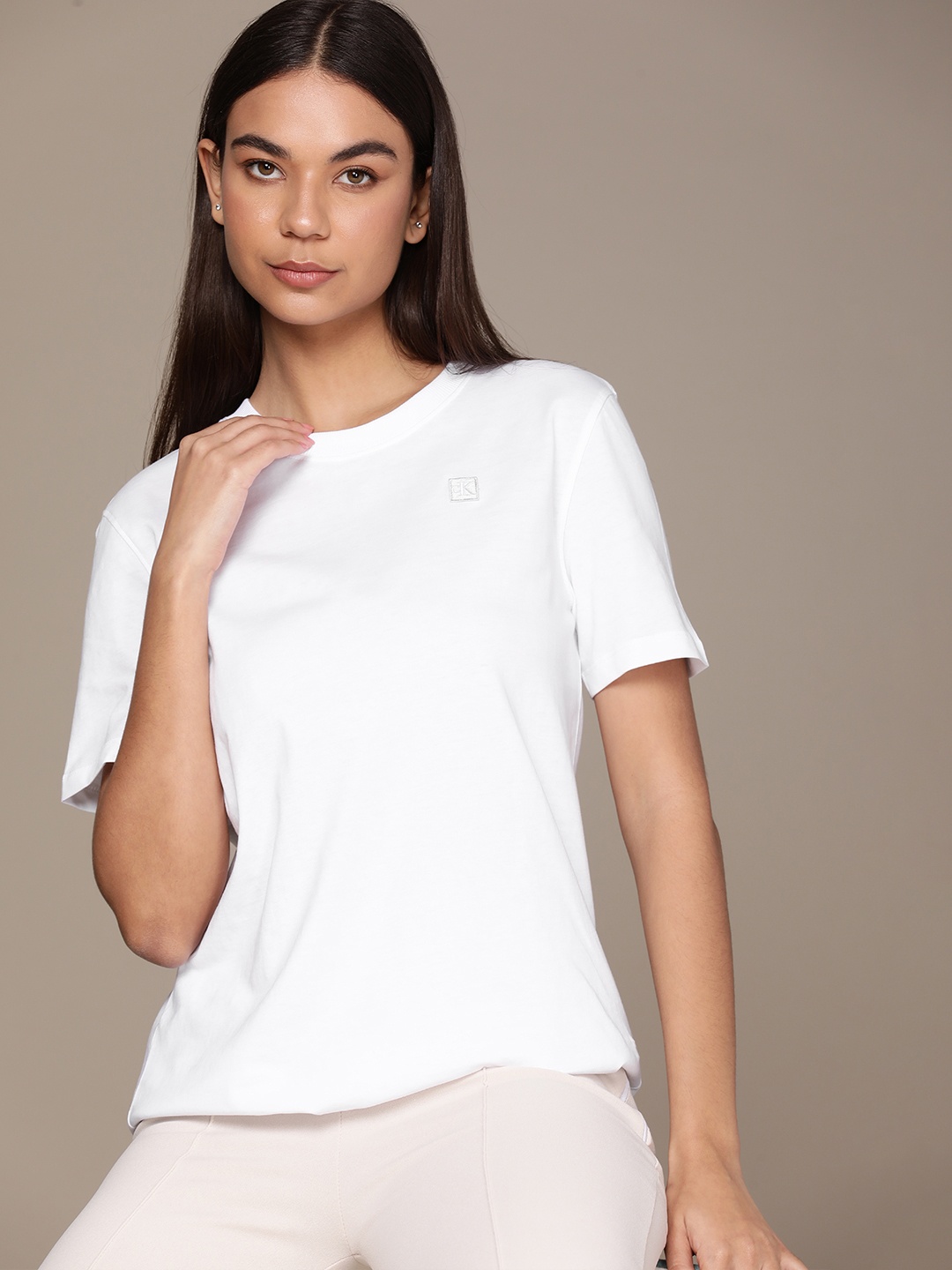 

Calvin Klein Jeans Pure Cotton T-shirt, White