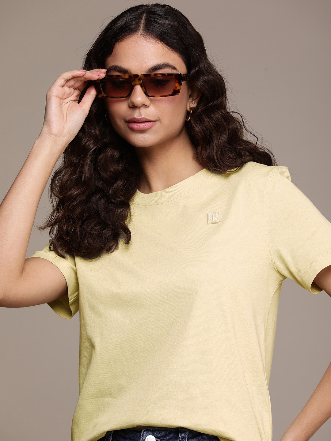 

Calvin Klein Jeans Pure Cotton T-shirt, Green