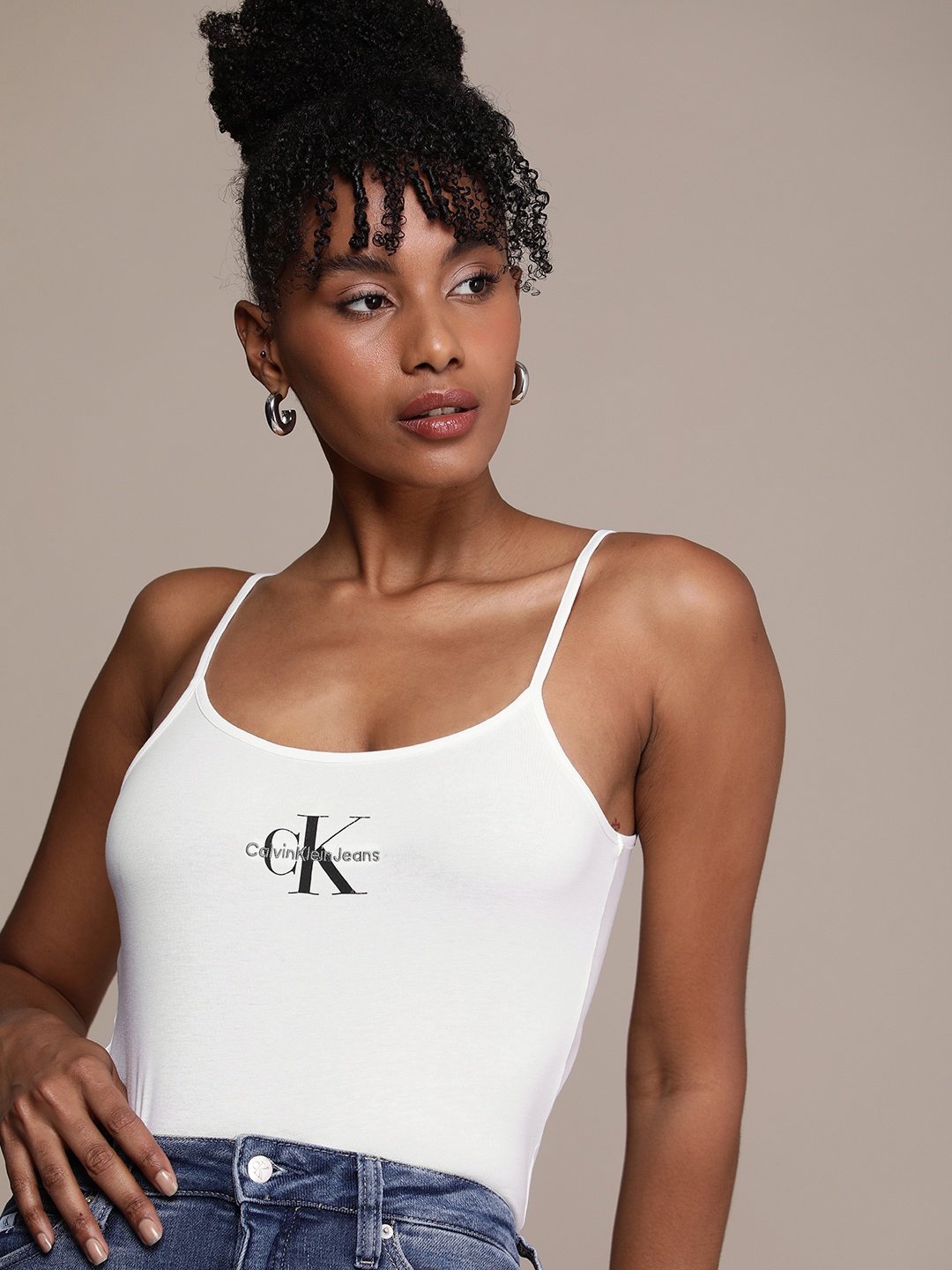 

Calvin Klein Jeans Pure Cotton Top, White