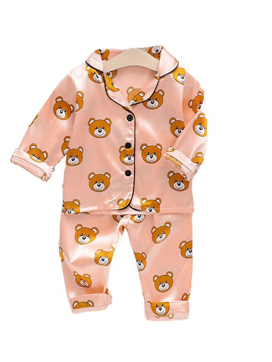 

StyleCast Boys Conversational Print Night suit, Pink