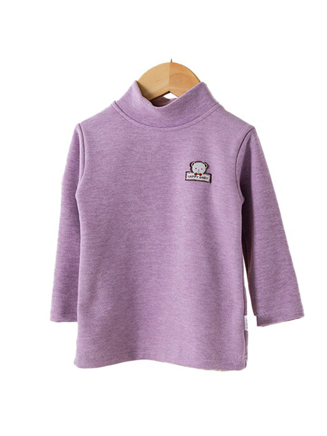 

StyleCast Purple Infant Girls Mock Collar Cotton Pullover