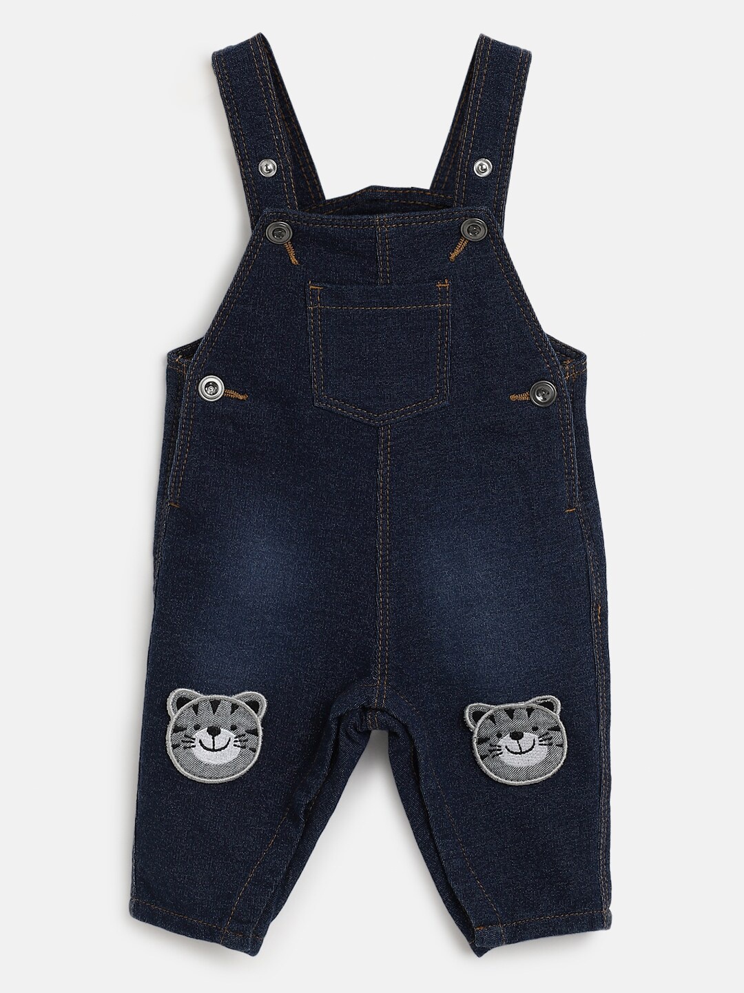 

Chicco Infants Boys Graphic Printed Straight Leg Dungarees, Navy blue