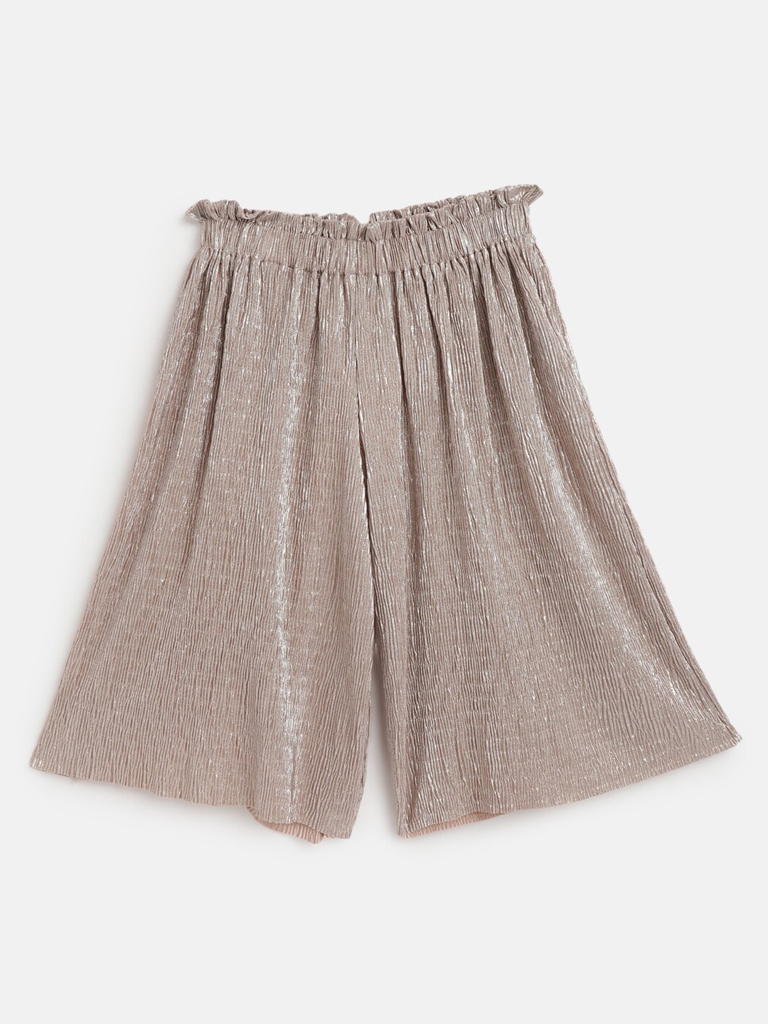 

Chicco Girls Relaxed Mid Rise Culottes Trousers, Beige