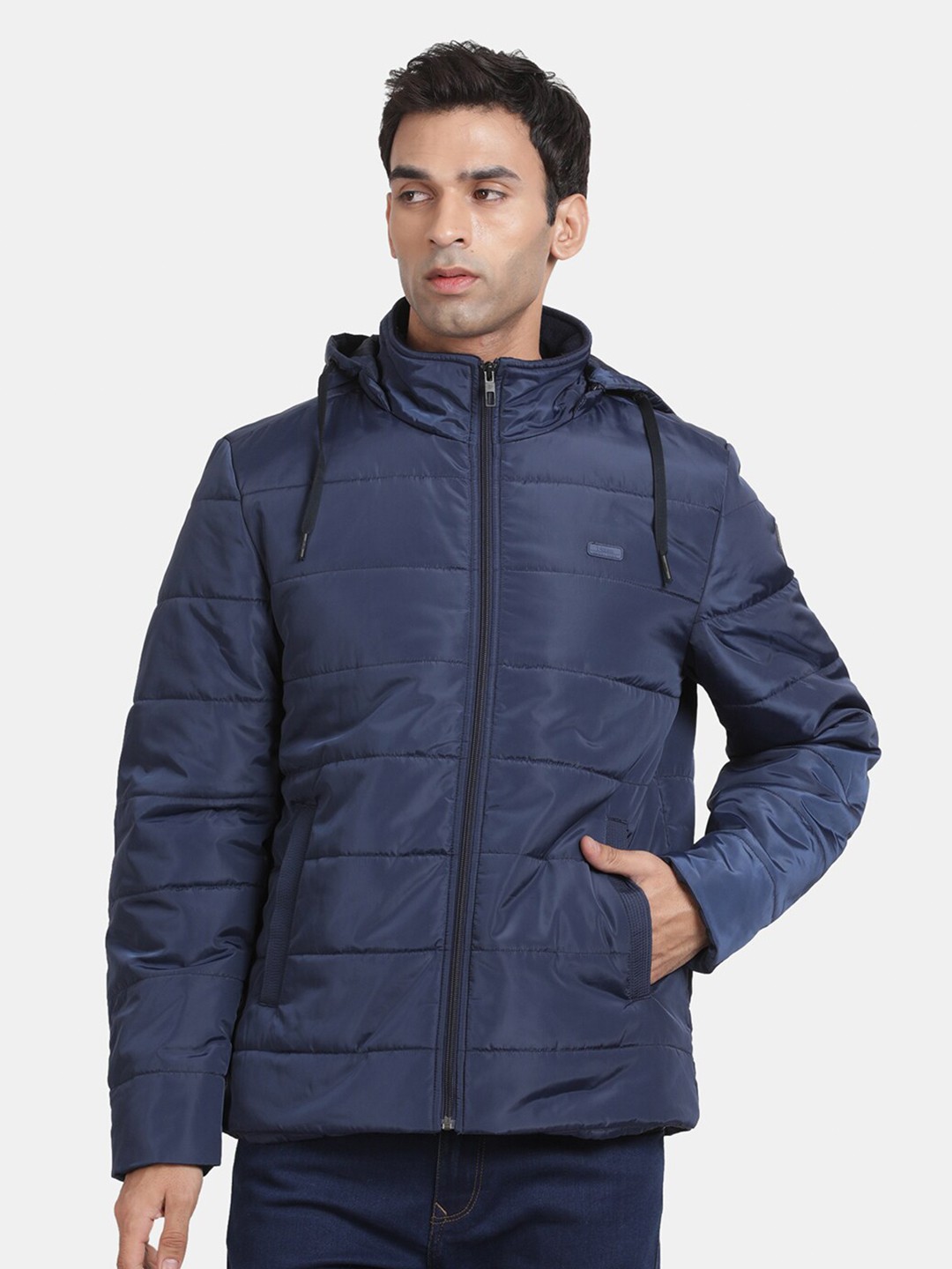 

t-base Hooded Insulator Padded Jacket, Blue