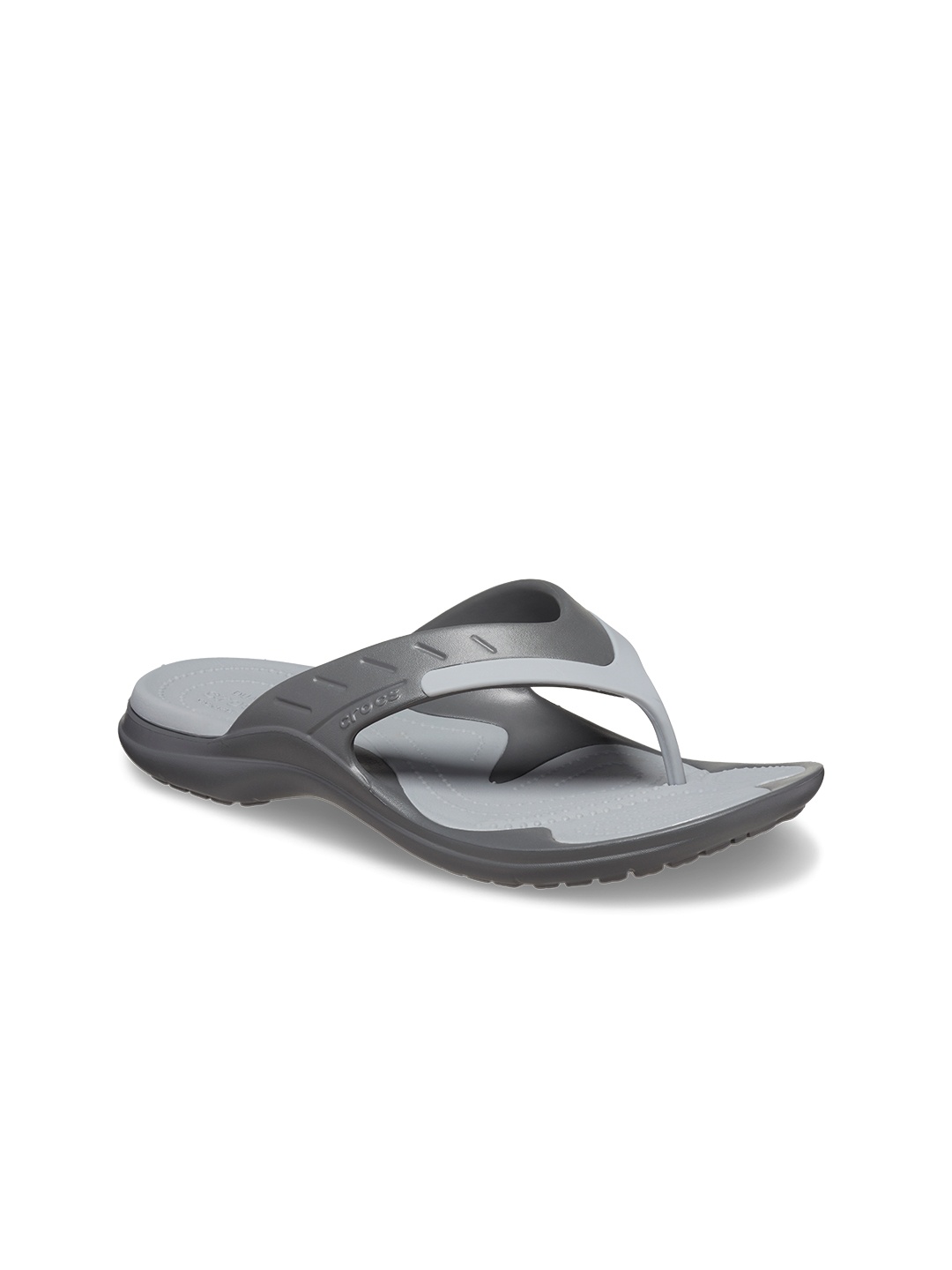 

Crocs Unisex Thong Flip-Flops, Grey