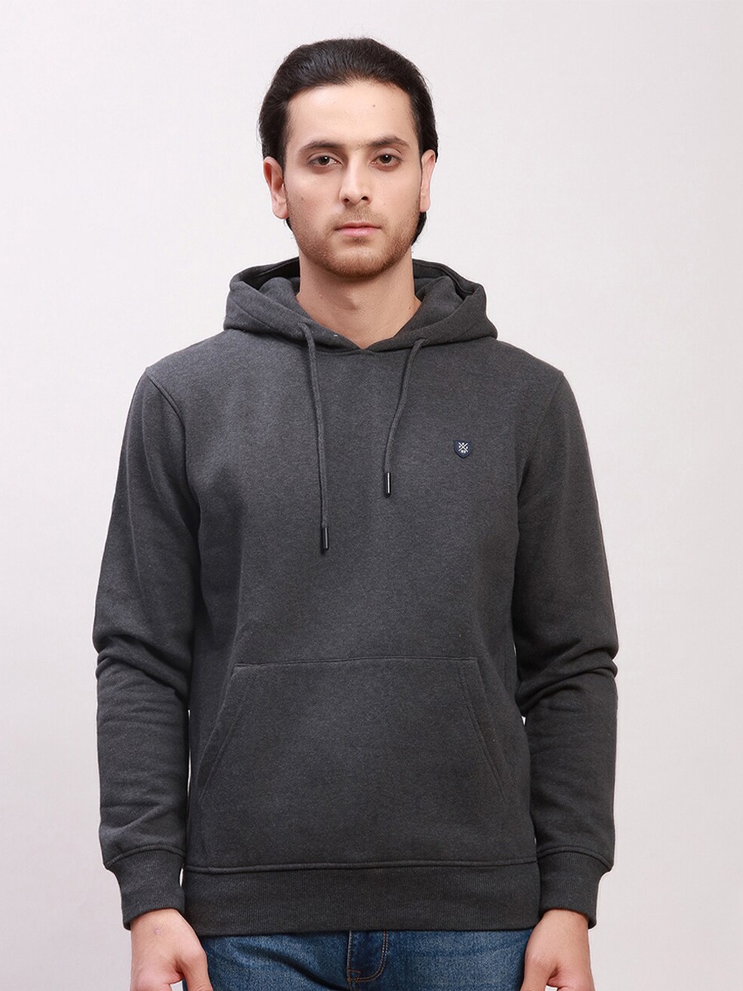 

ColorPlus Hooded Cotton Sweatshirt, Grey