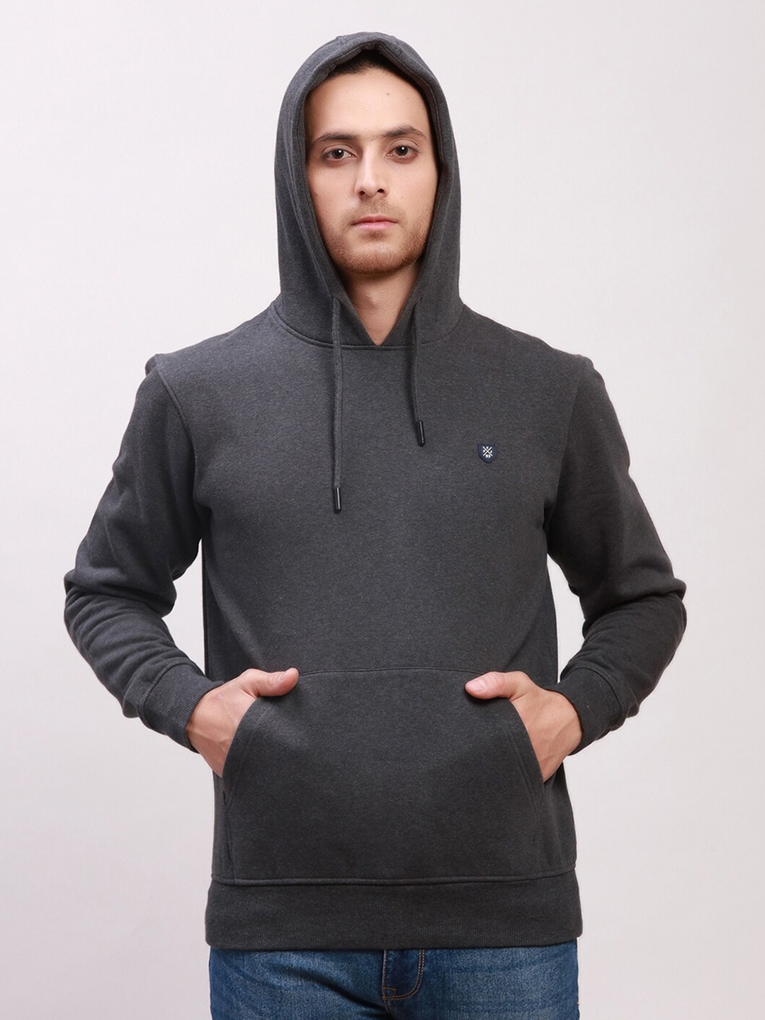 

ColorPlus Hooded Cotton Sweatshirt, Grey