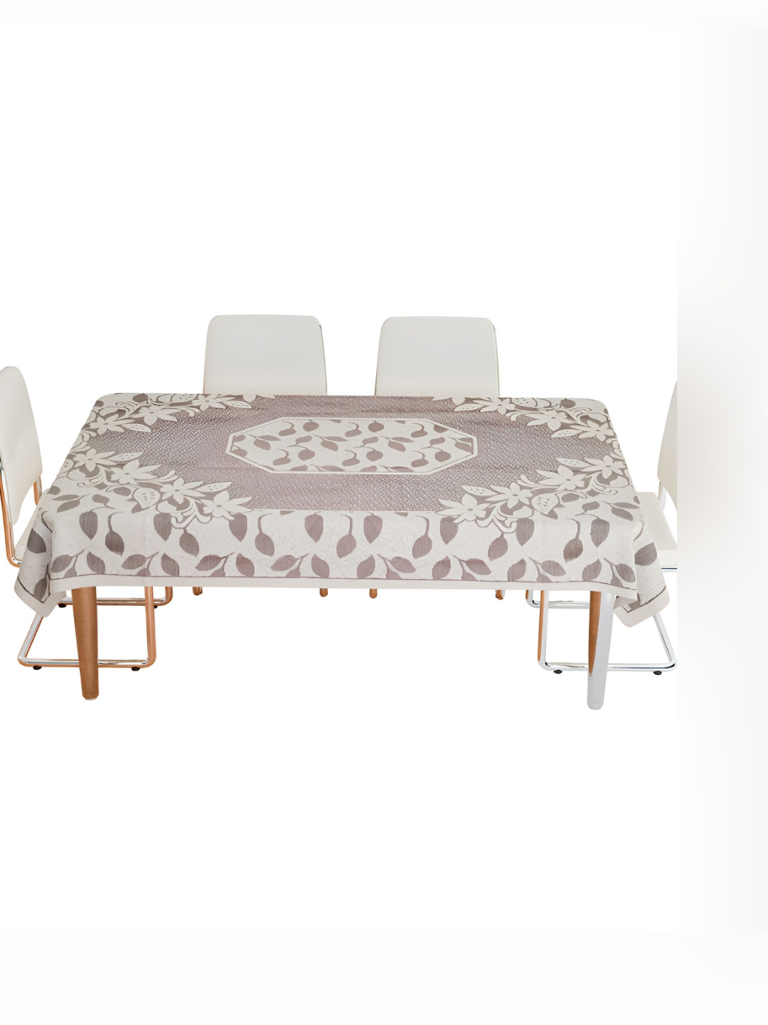 

Kuber Industries Maroon 6 Pieces Table Cover, Grey